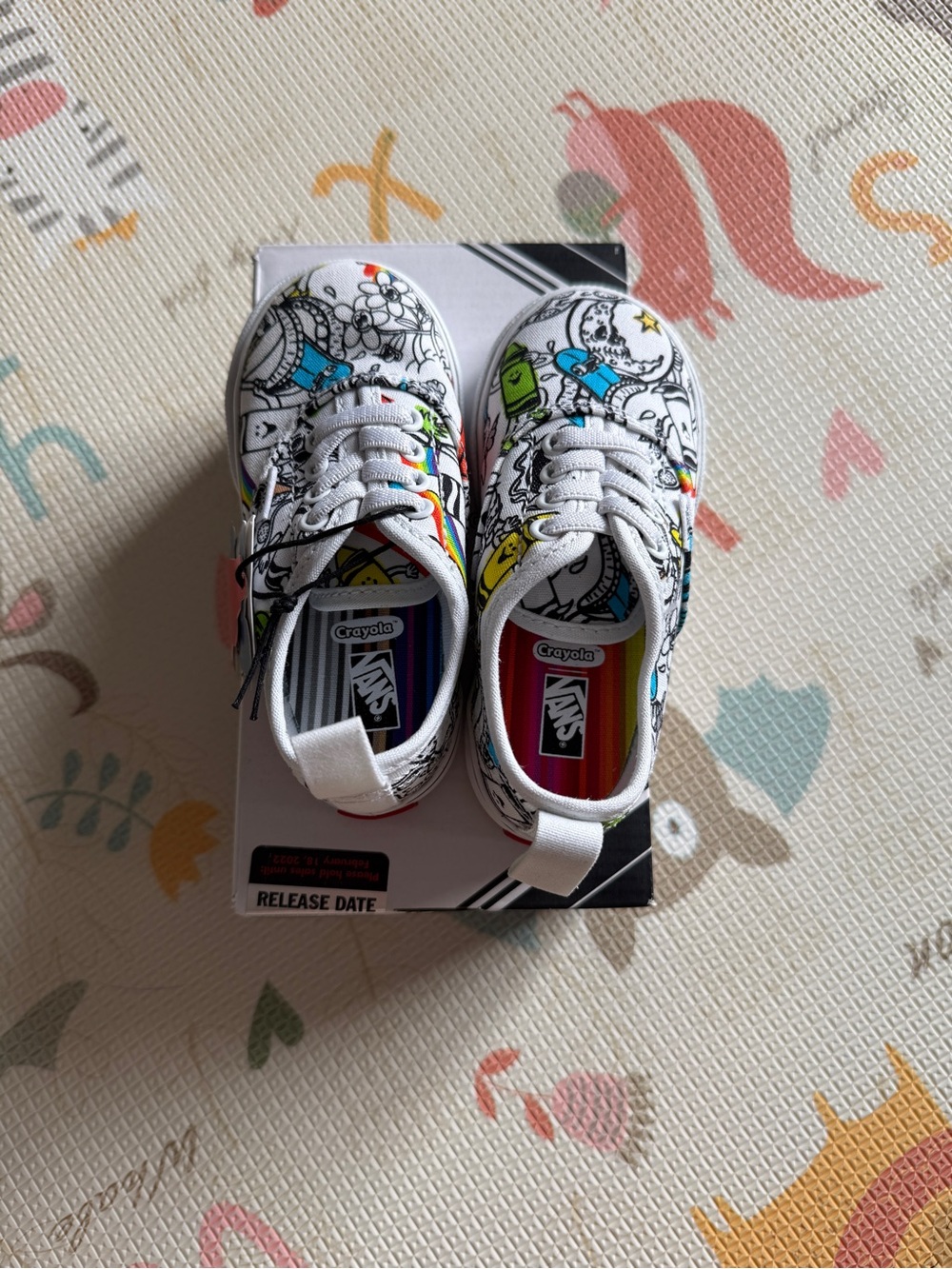Vans Crayola DIY/Sketch Lace-UpSneakers Kids
